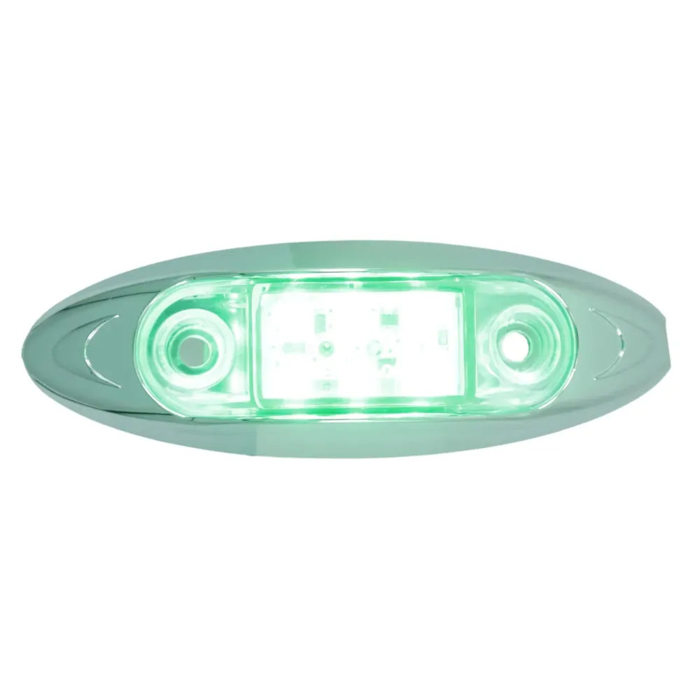 Foco de cabina Plast Innova en verde