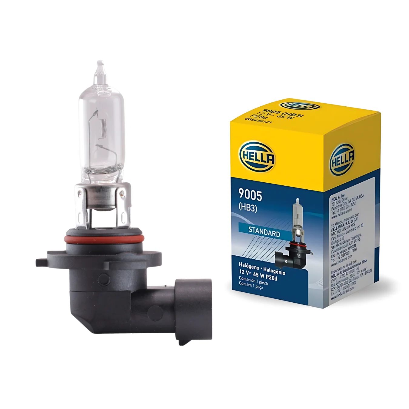 Ampolleta Hal&oacute;gena 9005 HB3 12V 65W