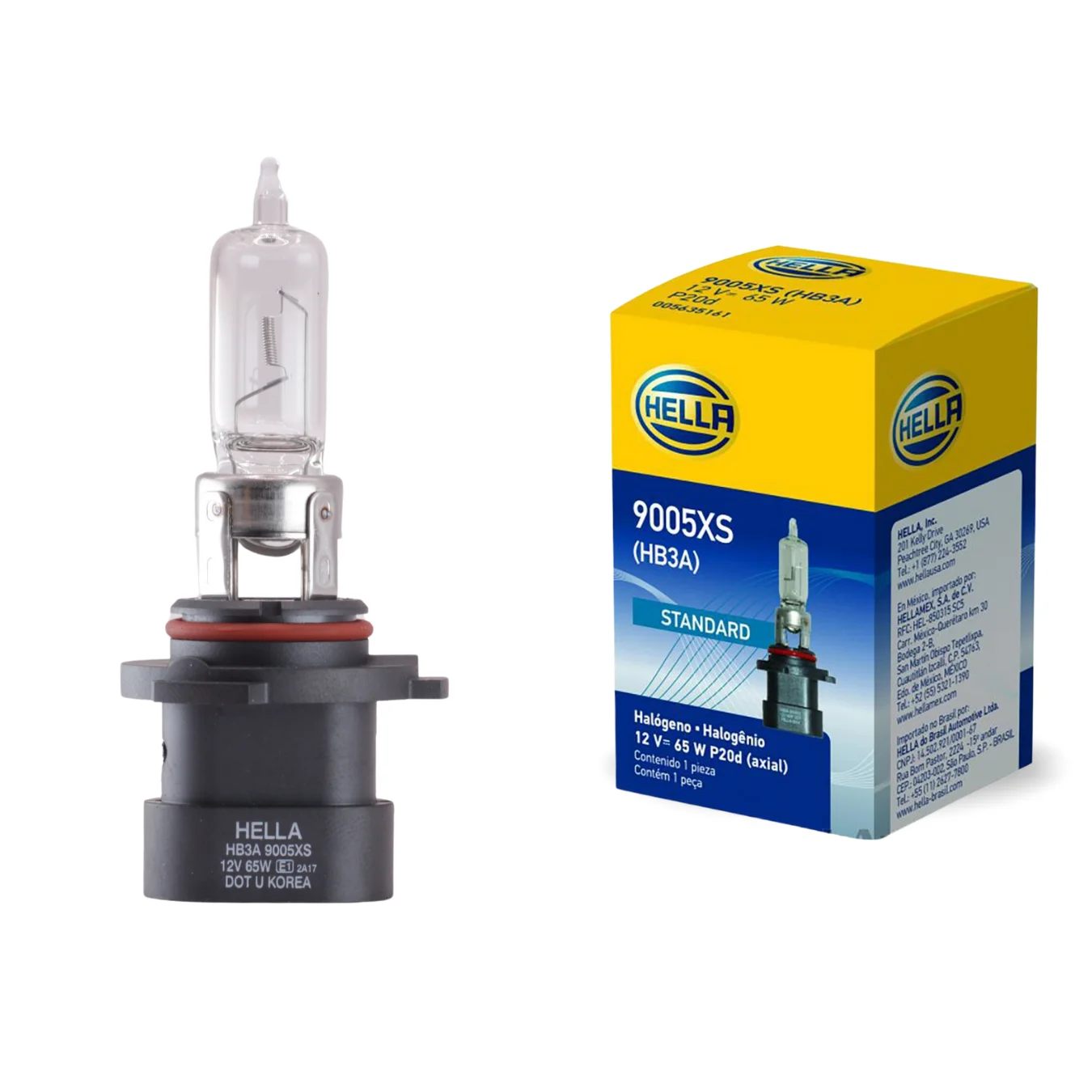 Ampolleta Hal&oacute;gena 9005XS 12V 65W