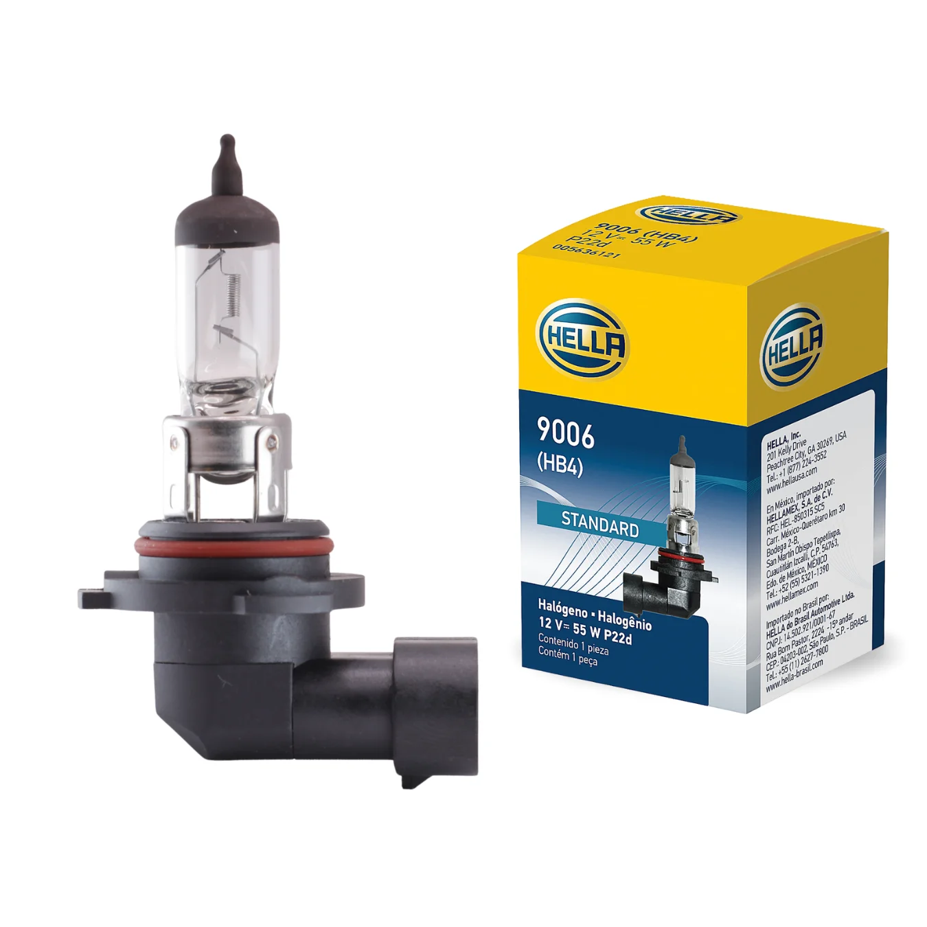 Ampolleta Hal&oacute;gena 9006 HB4 12V 55W