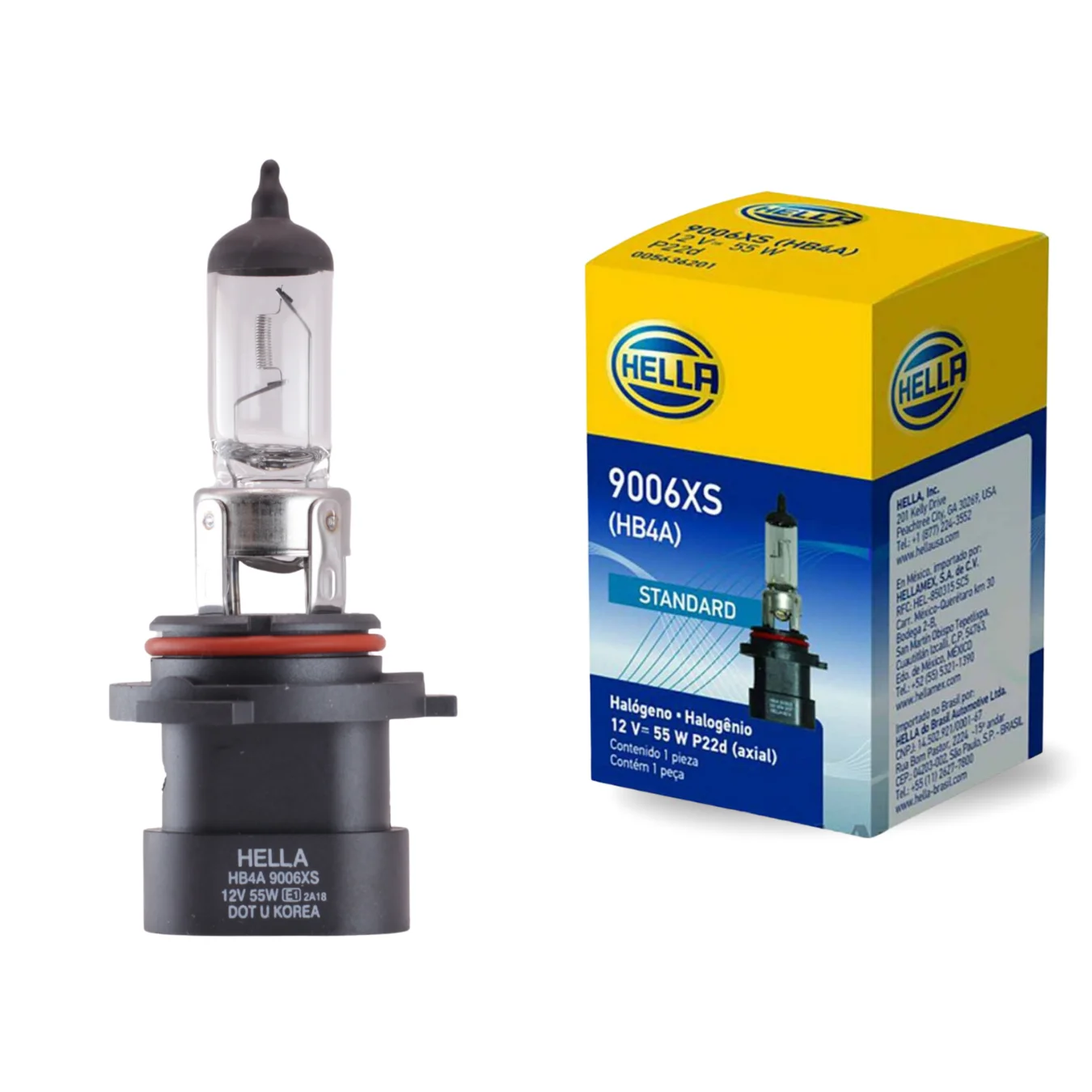 Ampolleta Hal&oacute;gena 9006XS 12V 55W