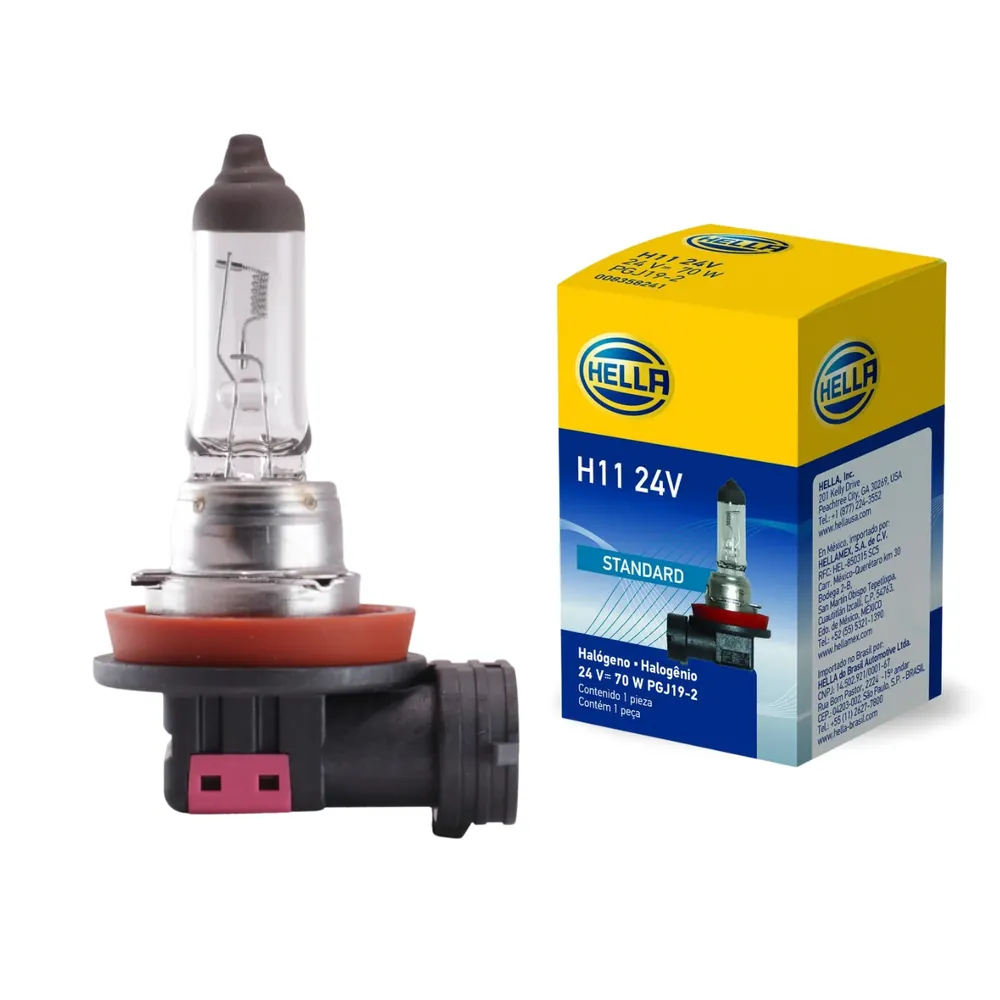 Ampolleta Hal&oacute;gena H11 24V 70W