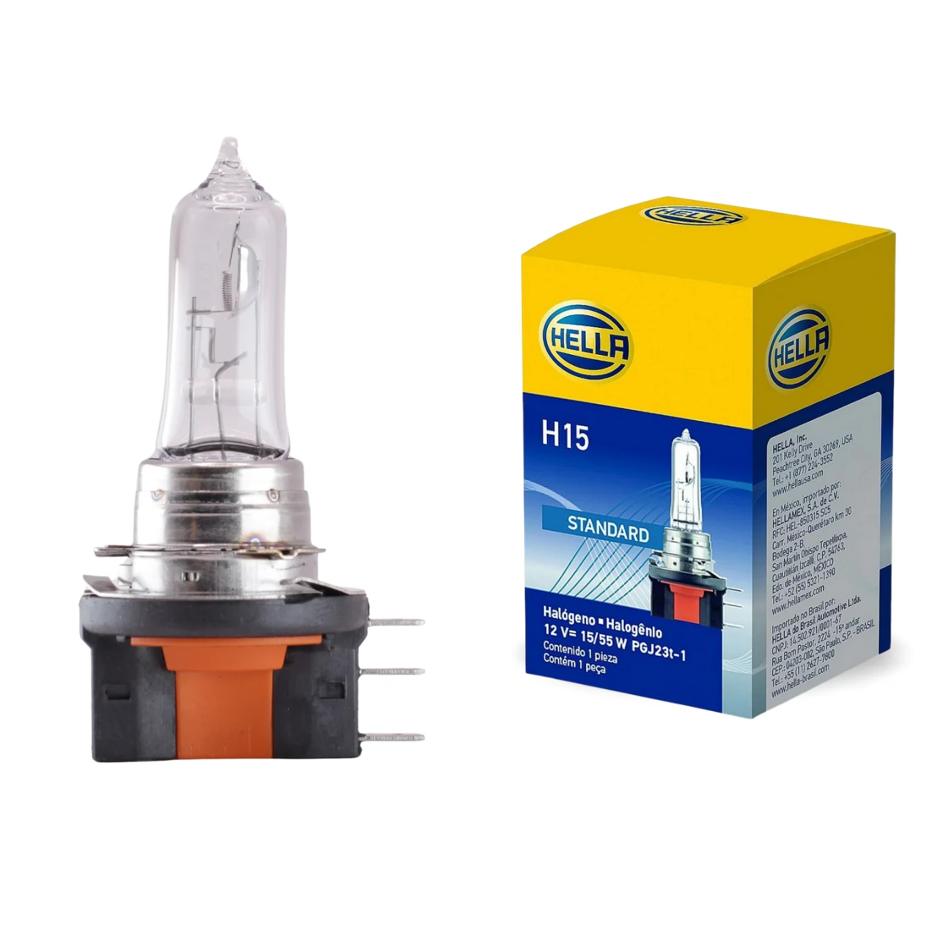 Ampolleta Hal&oacute;gena H15 12V 15/55W