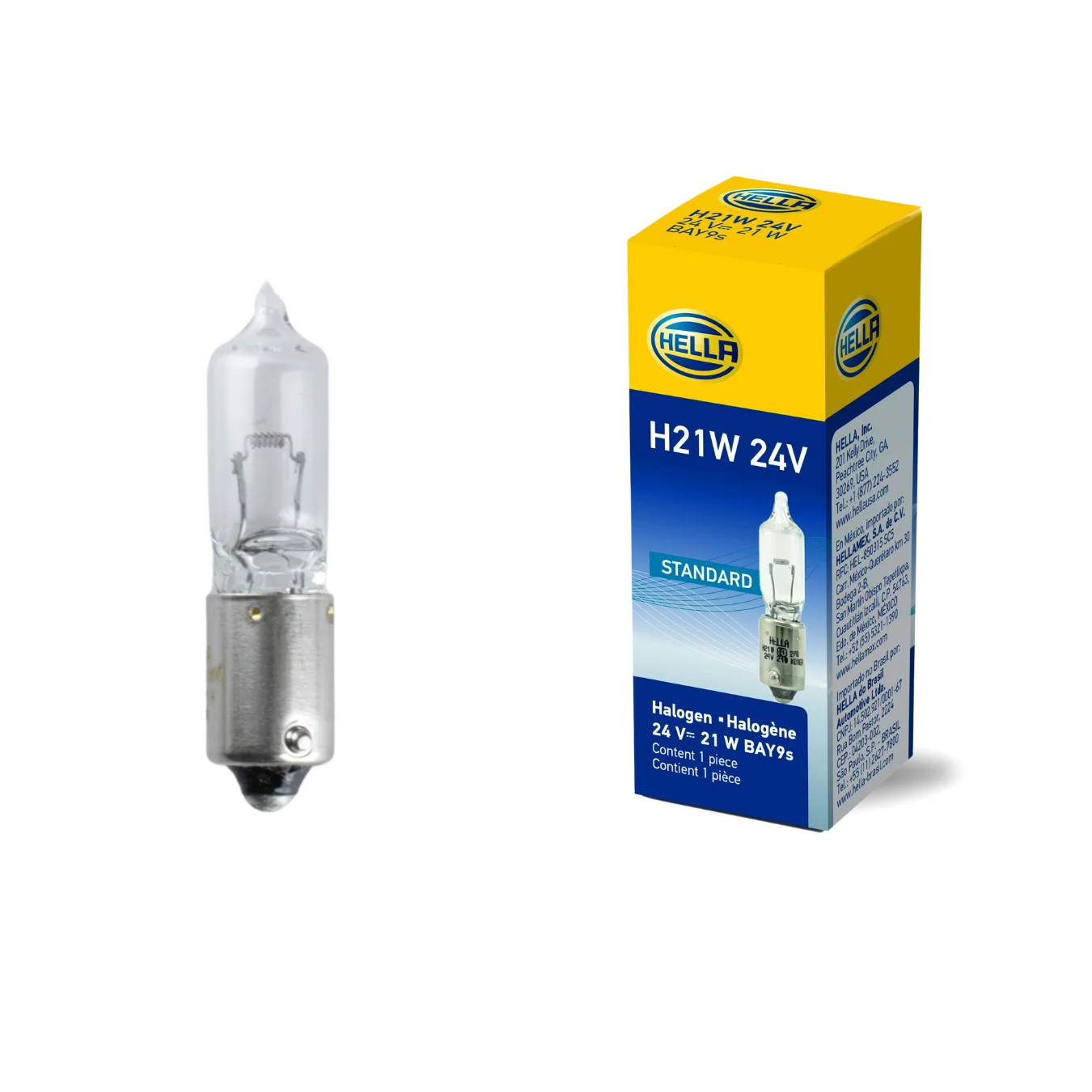 Ampolleta Hal&oacute;gena H21 24V 21W