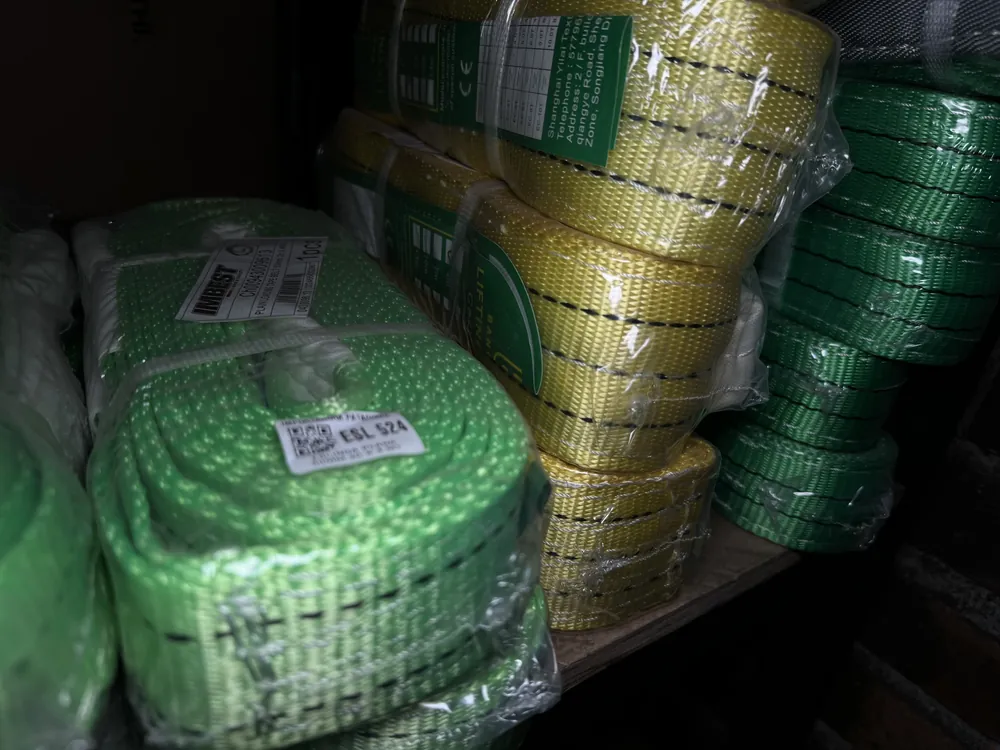 Eslingas planas verdes