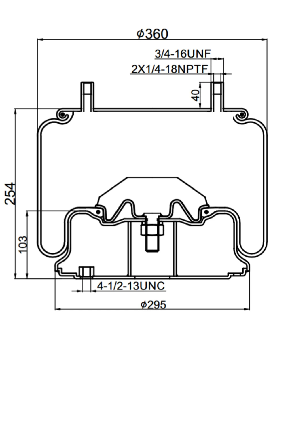 Pulm&oacute;n Suspensi&oacute;n 8050 1T19ZK-57 - Vista 2