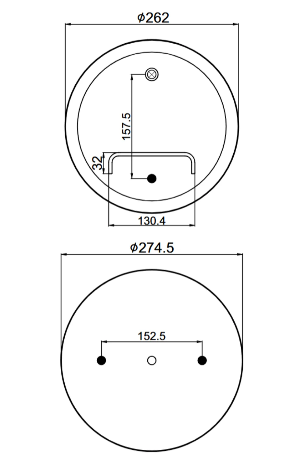 Pulm&oacute;n Suspensi&oacute;n 8109 1T17C8-J - Vista 3