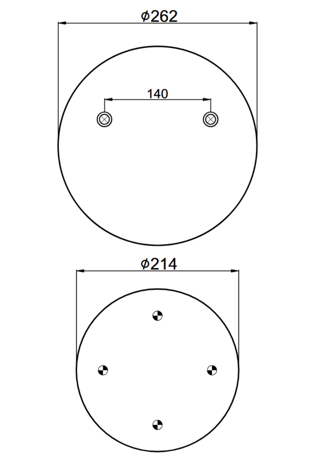 Pulm&oacute;n Suspensi&oacute;n 8755 1T17B-5 - Vista 3