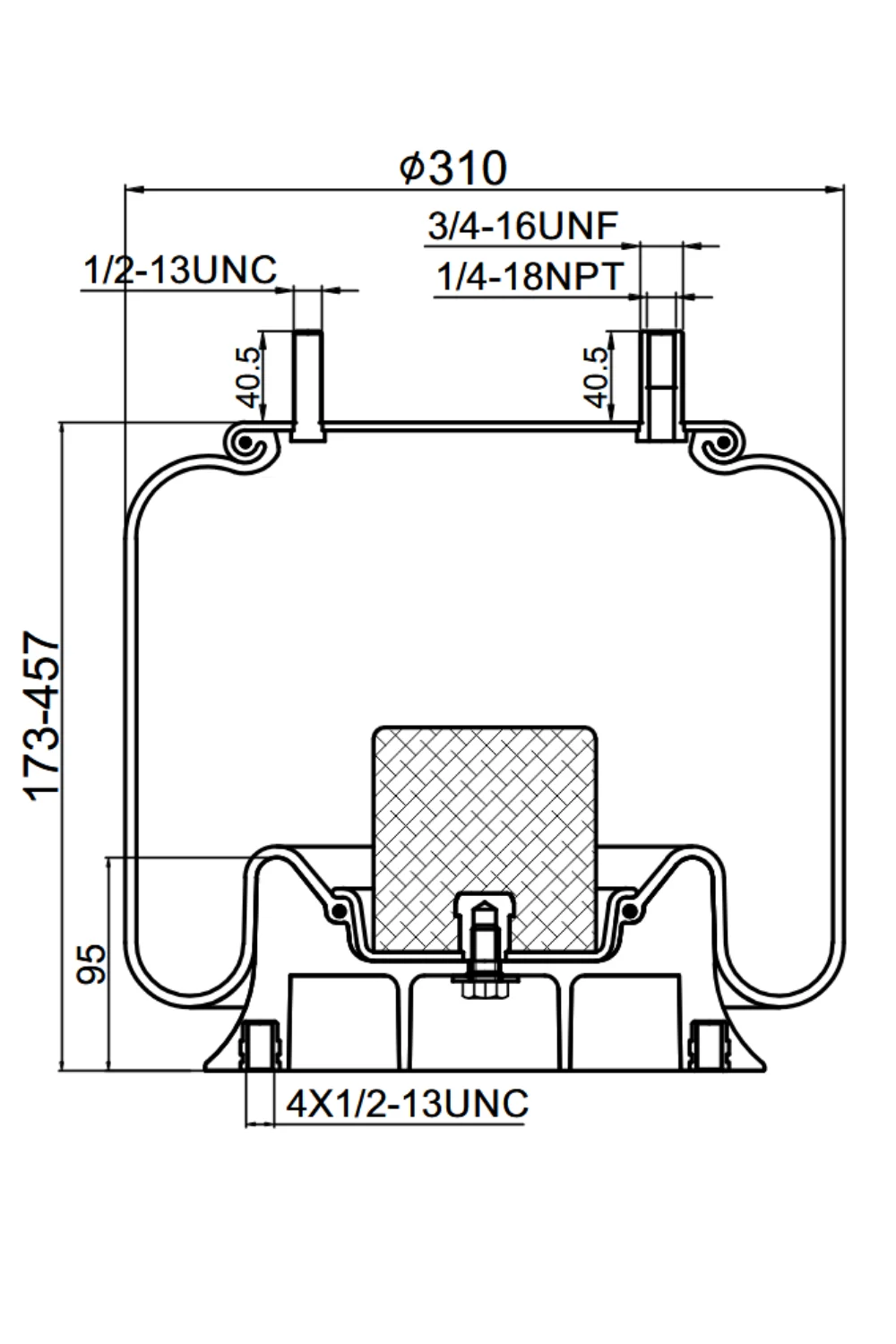 Pulm&oacute;n Suspensi&oacute;n C 8810 - Vista 2